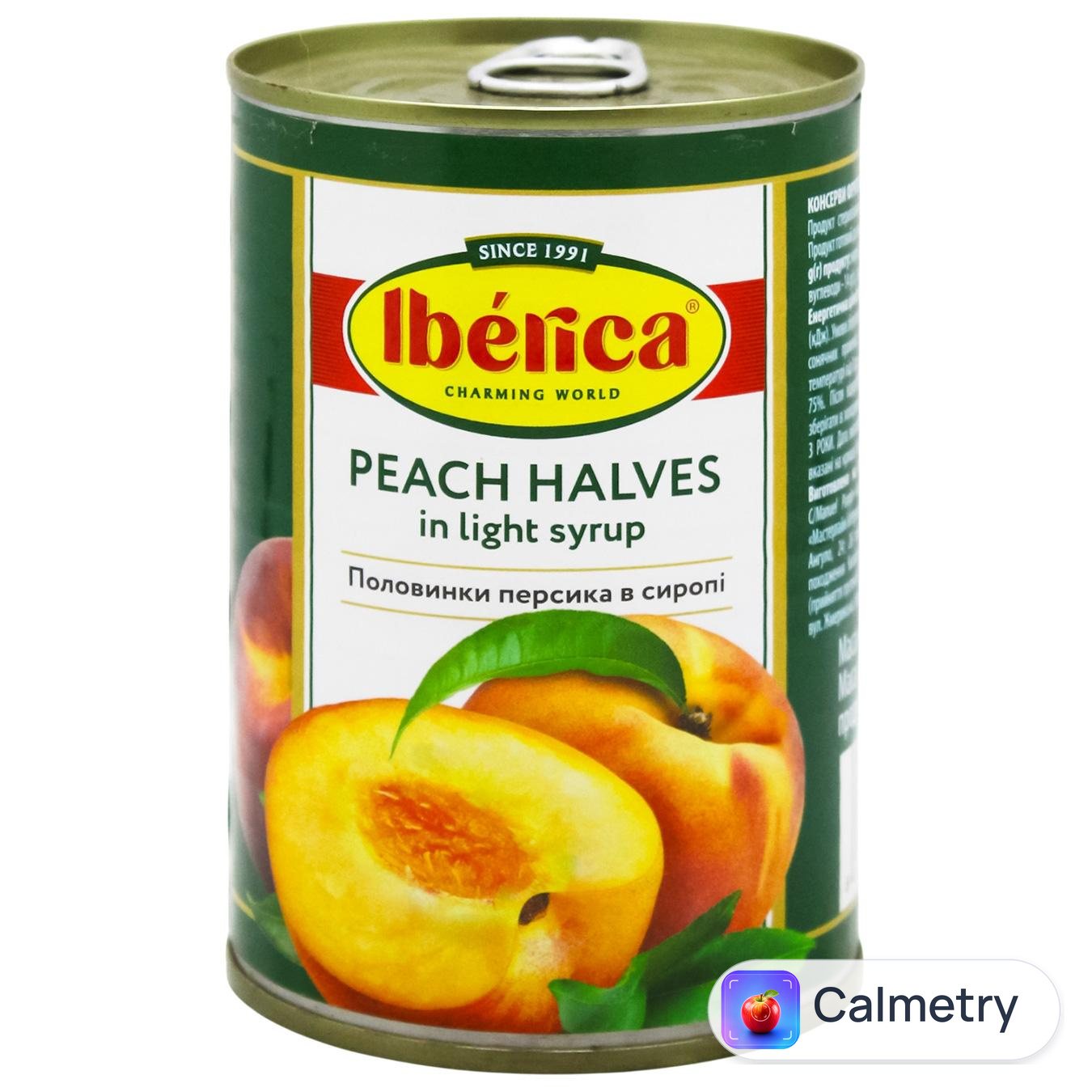 Персик Iberica половинками консервований 410г