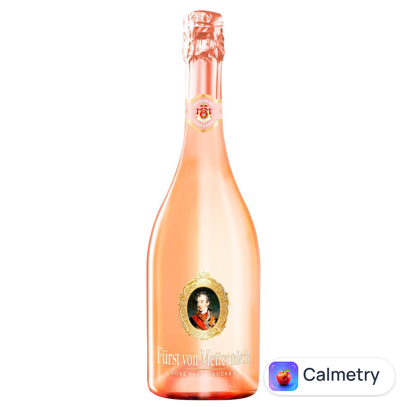 Вино ігристе Furst Von Metternich рожеве сухе 12,5% 0,75л