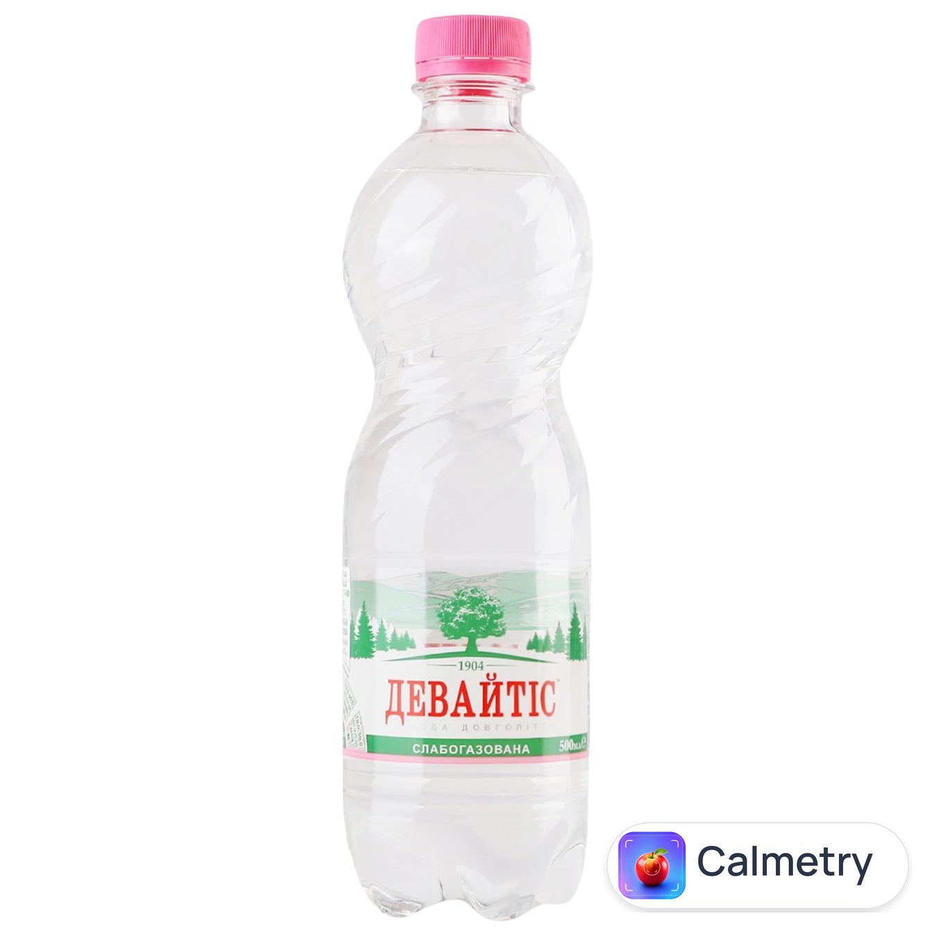 Вода мінеральна Девайтіс слабогазована 0,5л