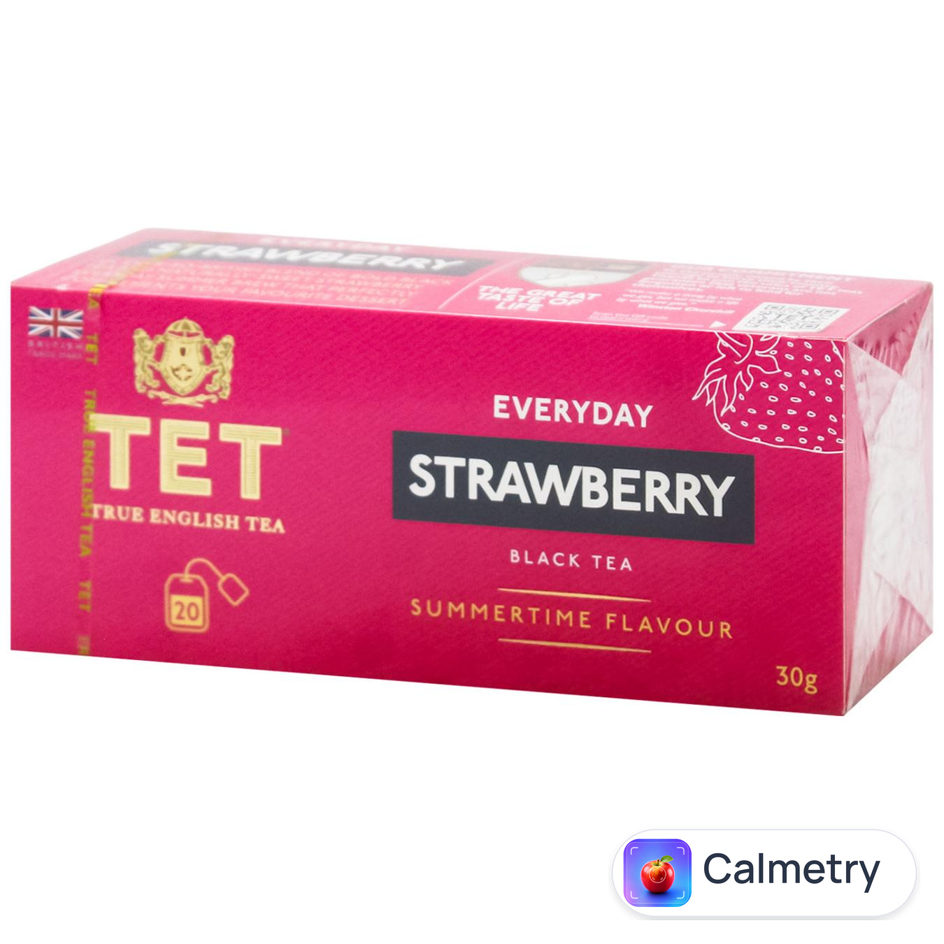 Чай чорний TET Everyday Полуниця-суниця 1,5г*20шт