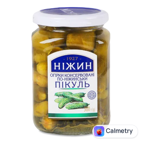 Огірки Ніжин Пікуль по-ніжинськи консервовані