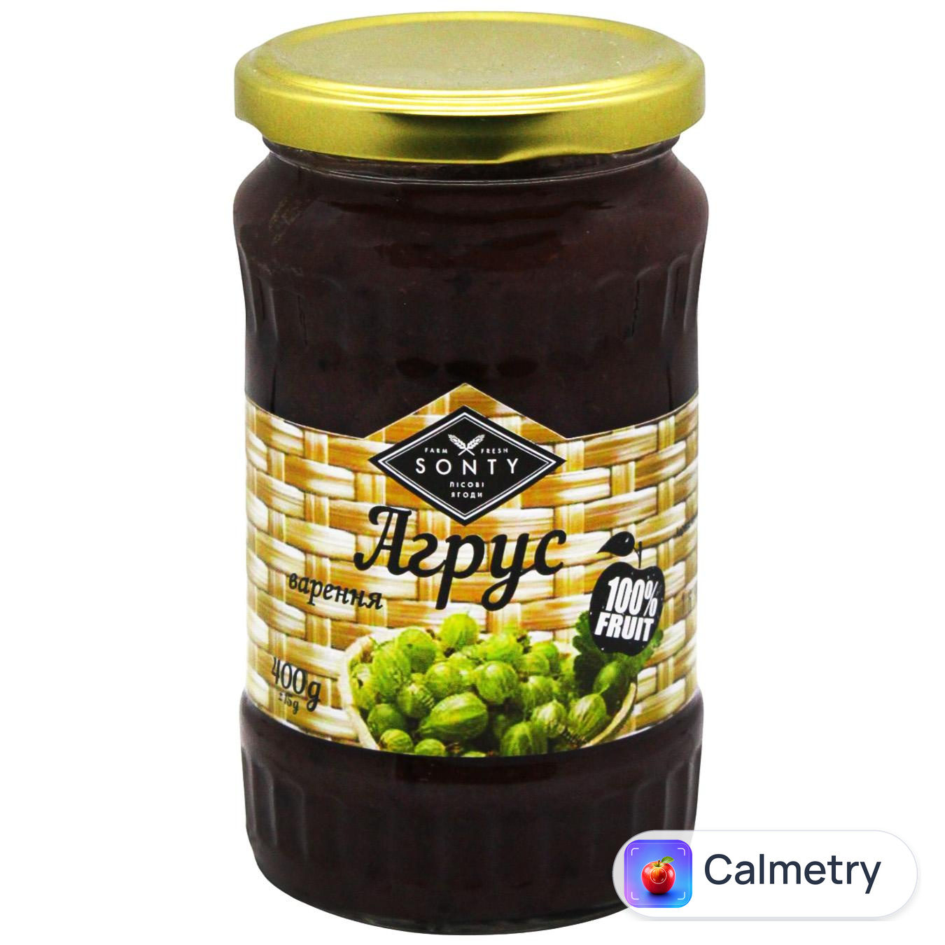 Варення Sonty Агрусове 400г