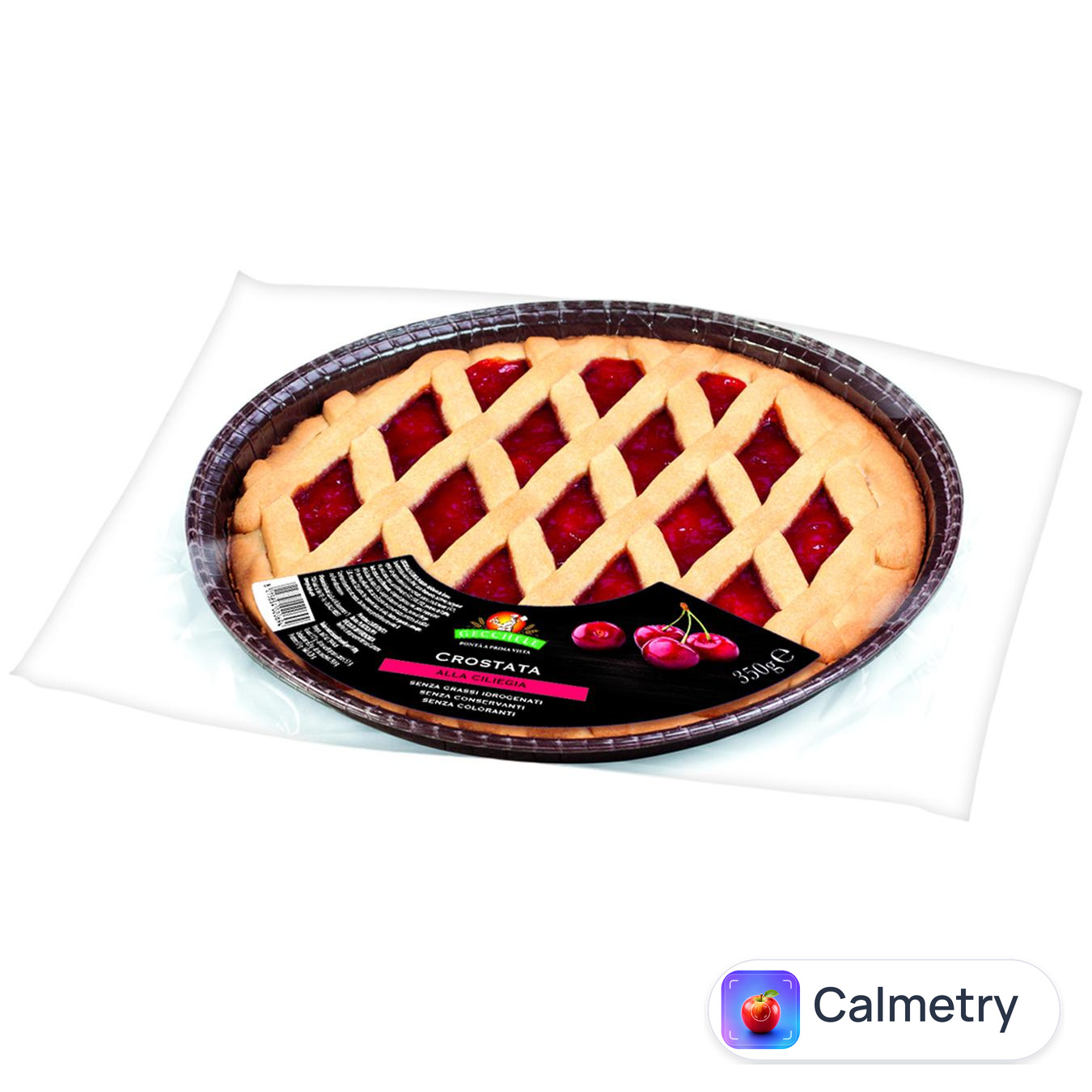 Пиріг Gecchele Crostata з вишнею 350г