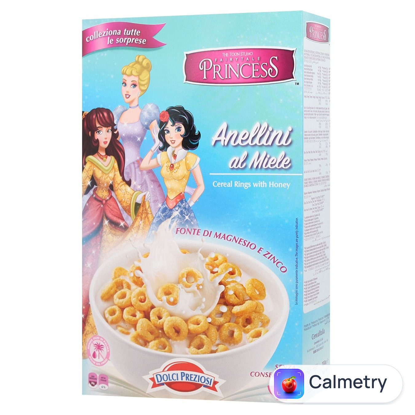 Кільця злакові Dolci Preziosi Principesse з медом 377г