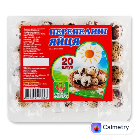 Яйця перепелині «Агрокомплекс Фенікс»