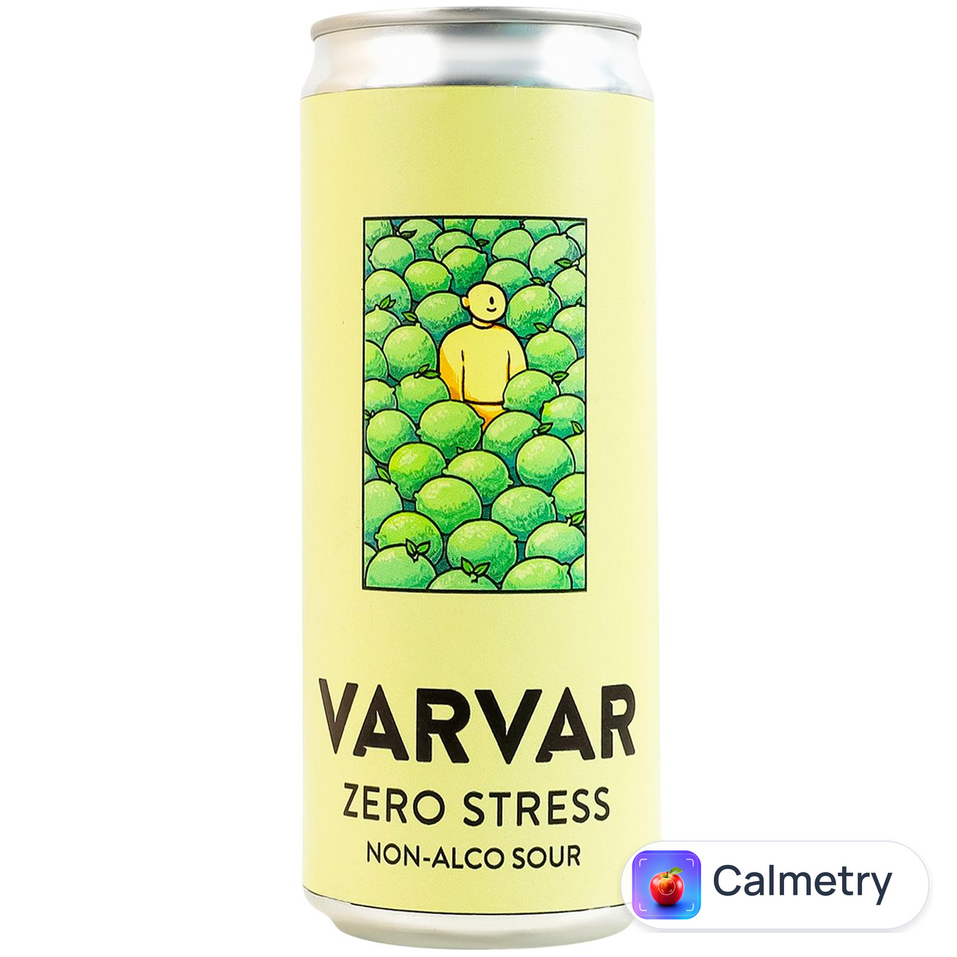 Пиво Varvar Zero Stress Sour світле нефільтроване безалкогольне 0,33л