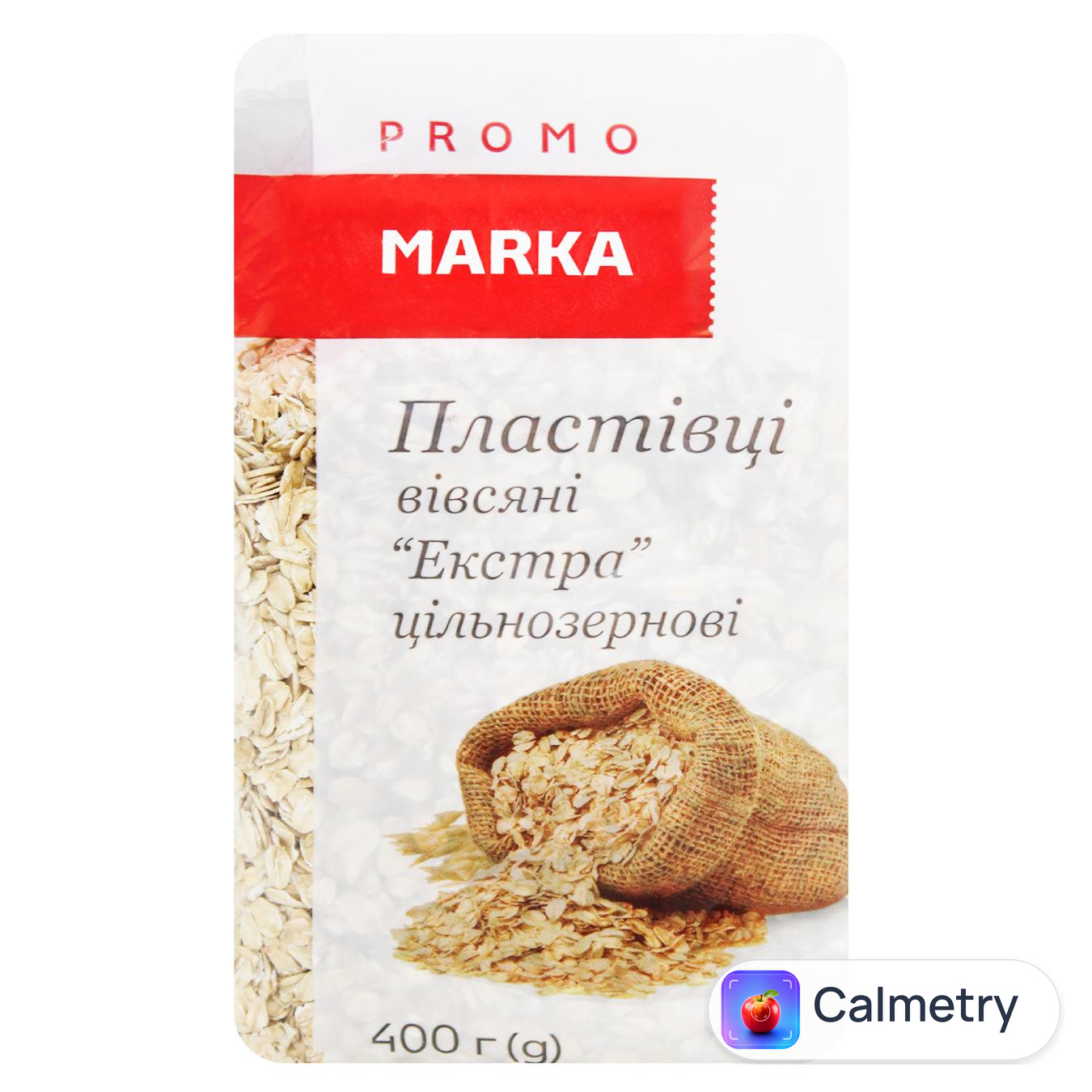 Пластівці вівсяні Marka Promo 400г — фото продукту