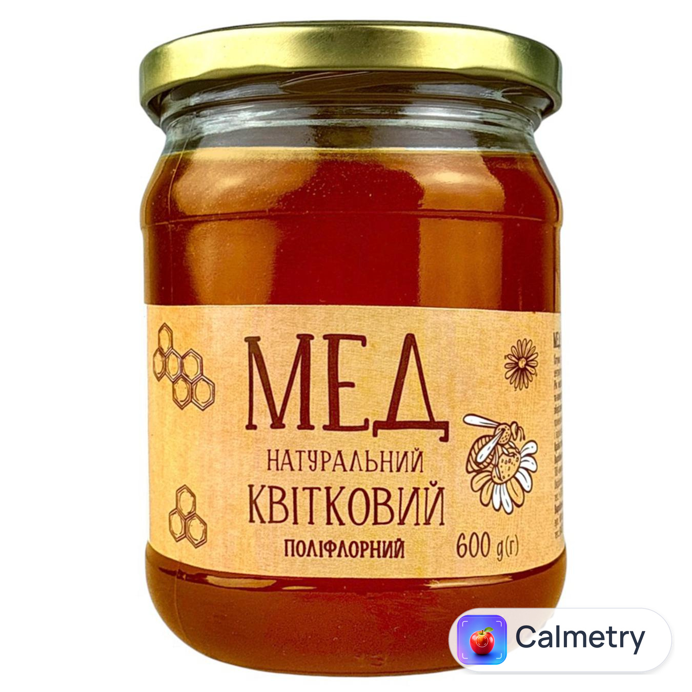 Мед 7 квітковий 600г