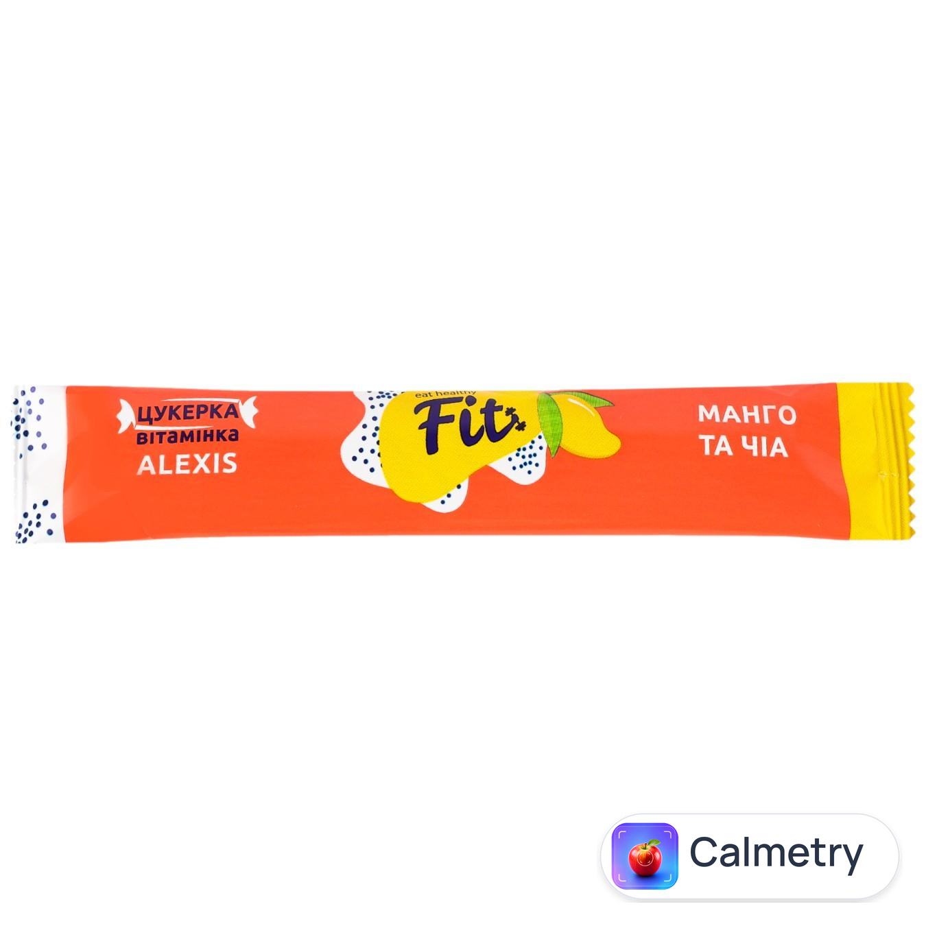 Пастила Alexis Fit фруктова манго та чіа 17г