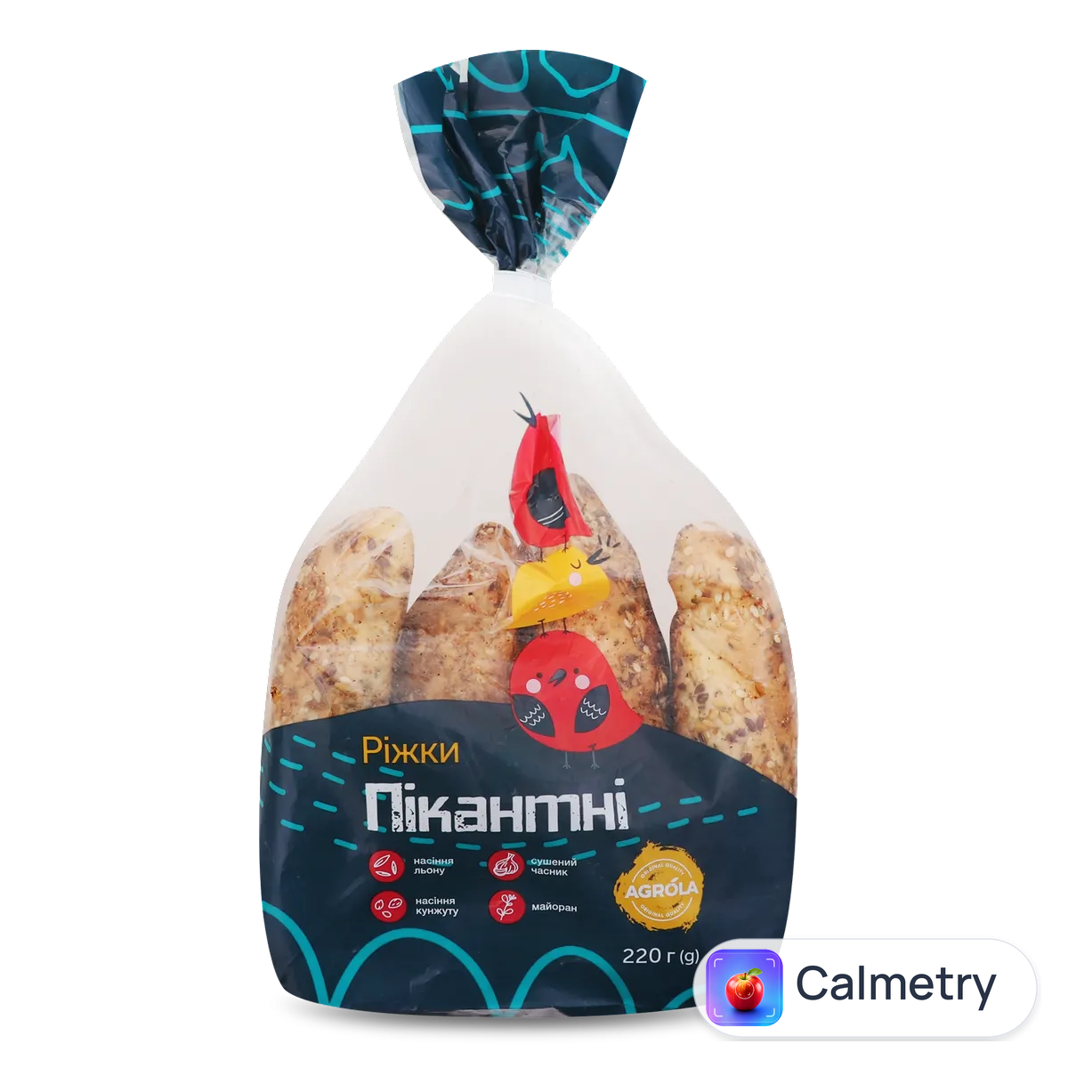 Булочки Agrola Ріжки пікантні 4 шт.