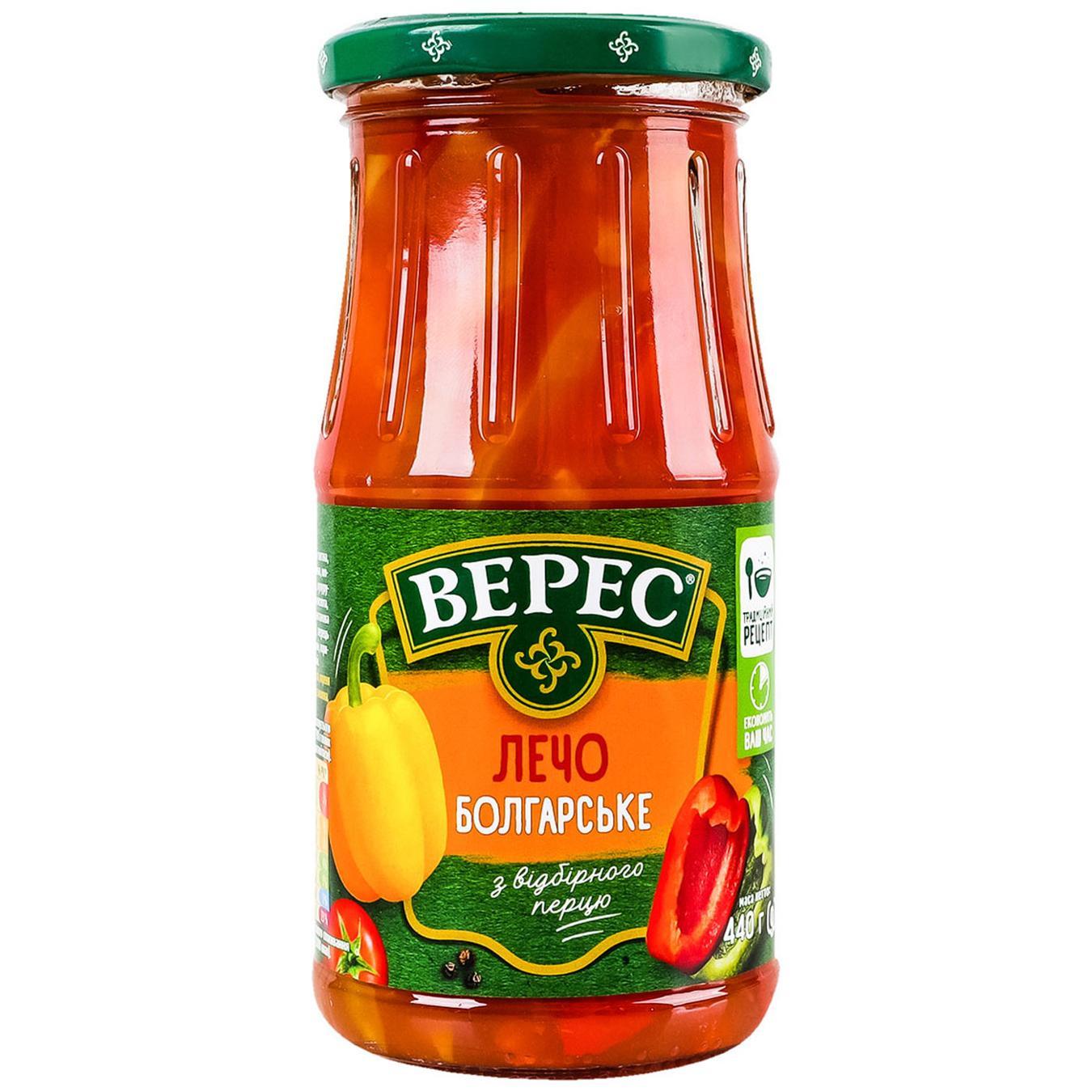 Лечо Верес болгарське 440г — фото продукту
