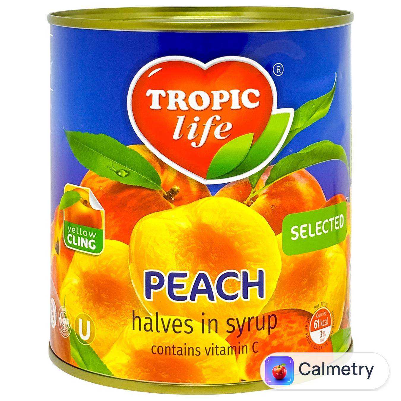 Персики Tropic life половинки в сиропі 850мл