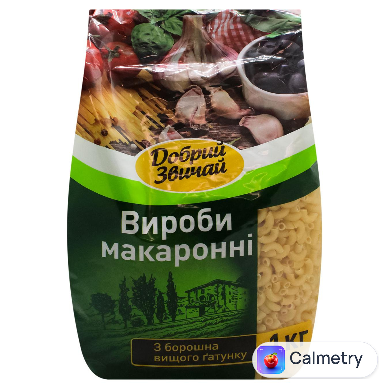 Макаронні вироби Добрий Звичай ріжки гладкі 1кг