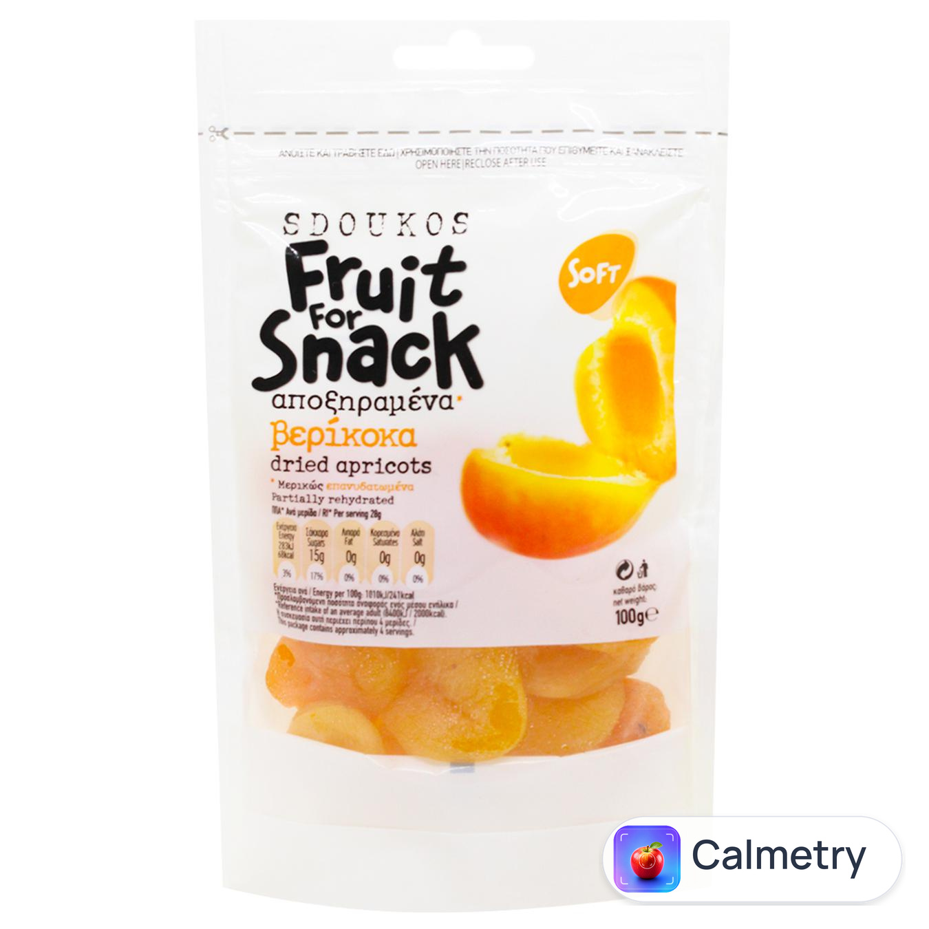 Курага Sdoukos Fruit For Snack 100г