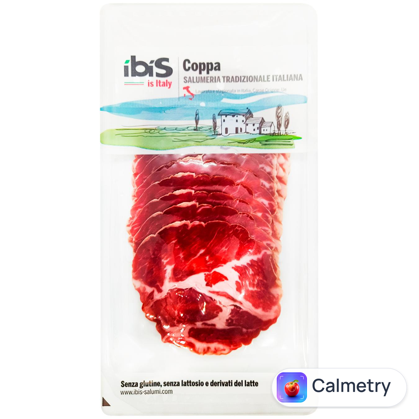 Шинка Ibis Coppa сиров'ялена нарізка 100г
