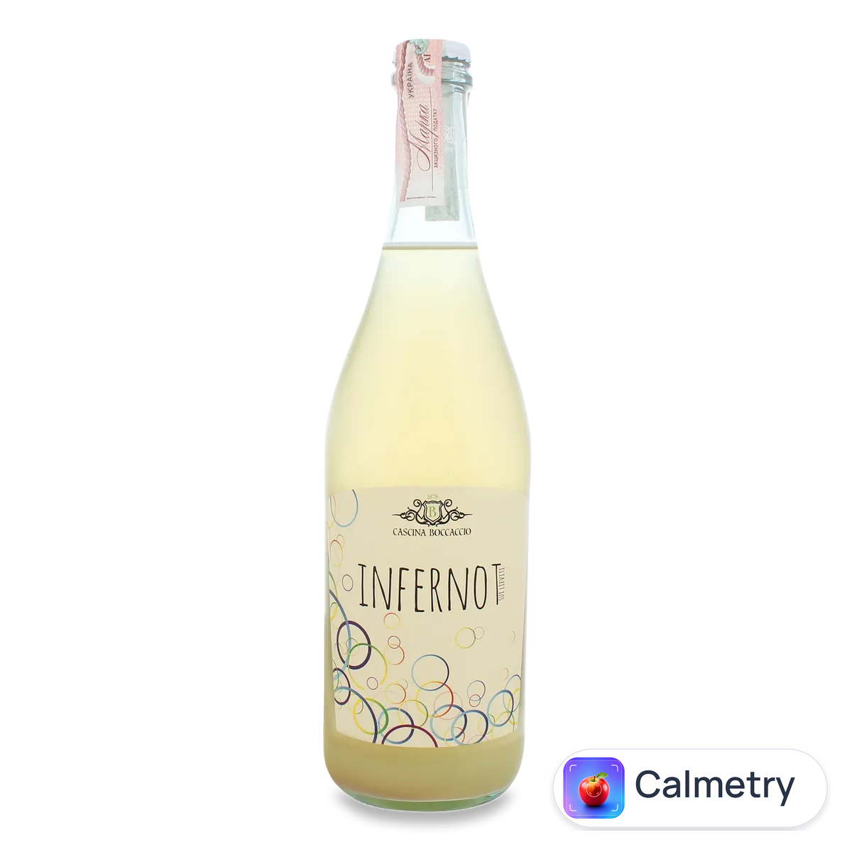 Вино ігристе Cascina Boccaccio Infernot Bianco 0,75л