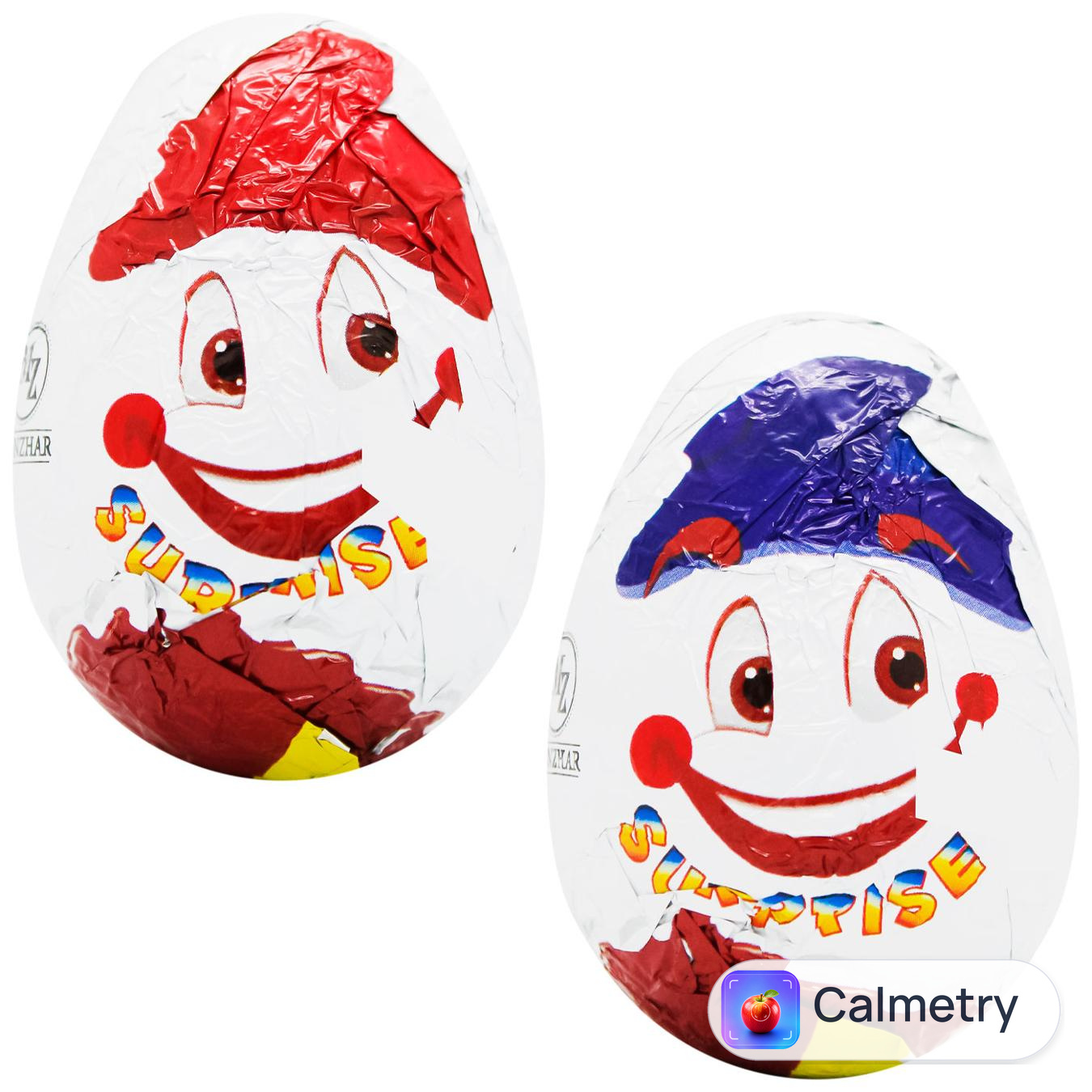 Яйце шоколадне Monzhar Egg in Cap з сюрпризом 25г