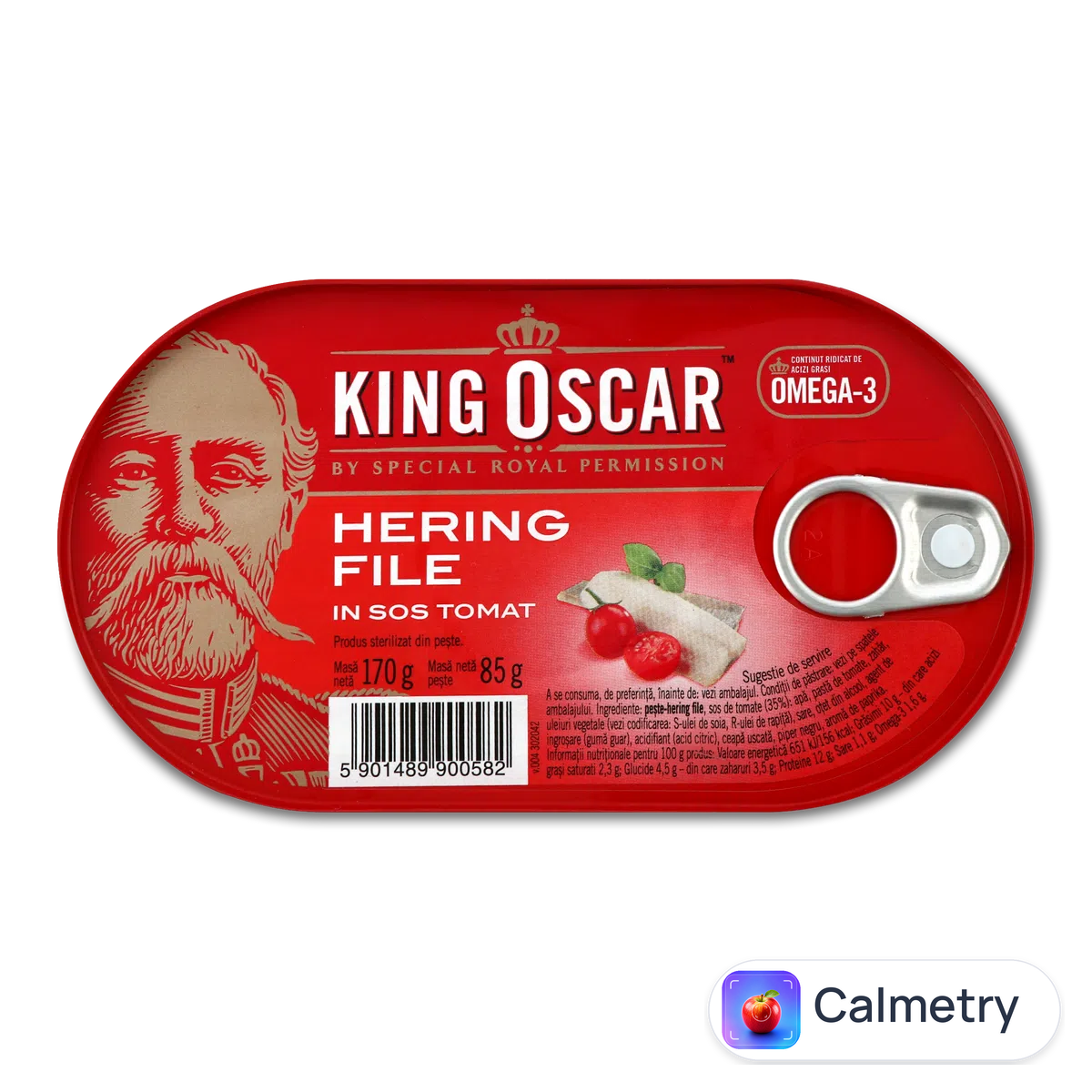 Оселедець King Oscar філе в томатному соусі 170г