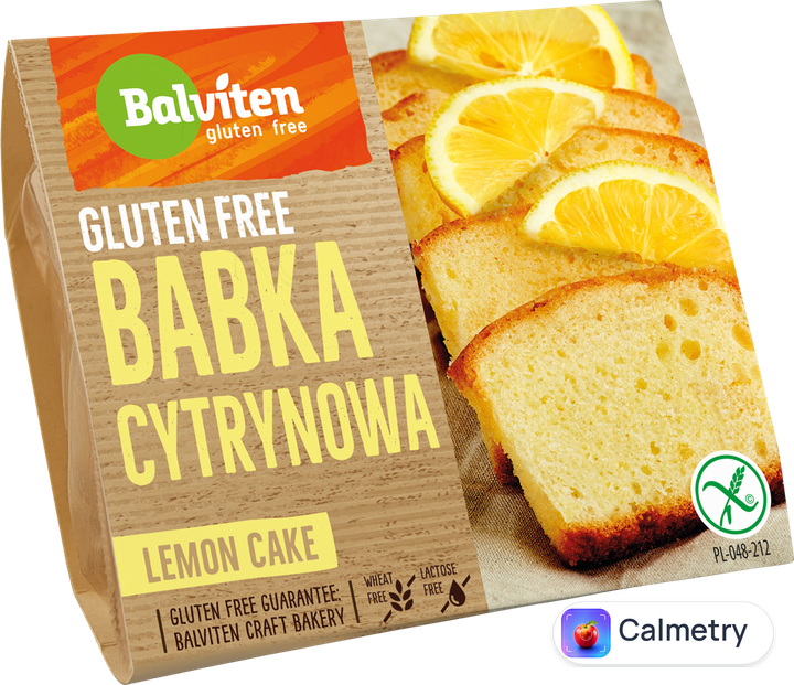 Кекс без глютену лимонний Balviten 220 г