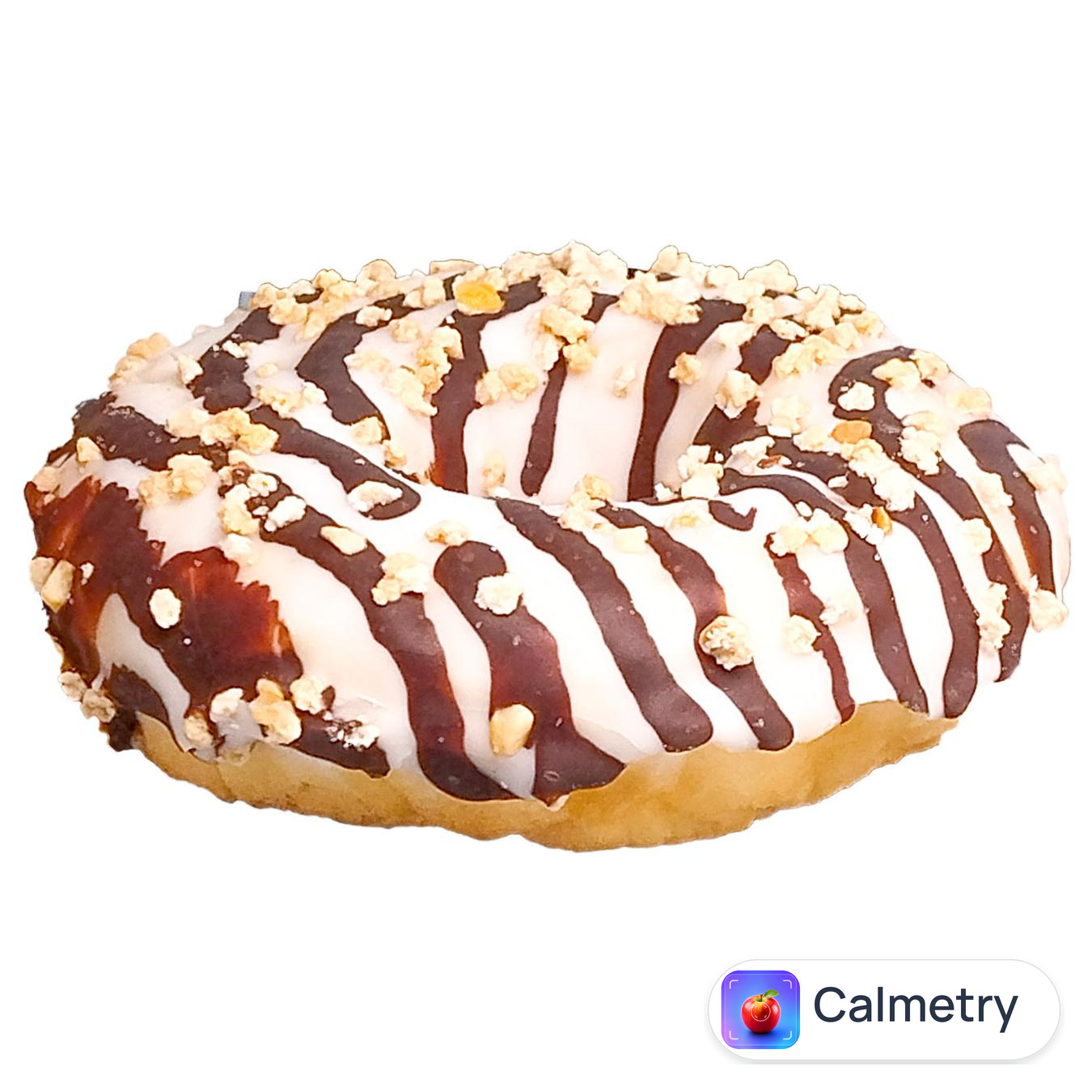 Донат Donut Worry Be Happy Nutty Zafari з карамелізованими горішкам 60г