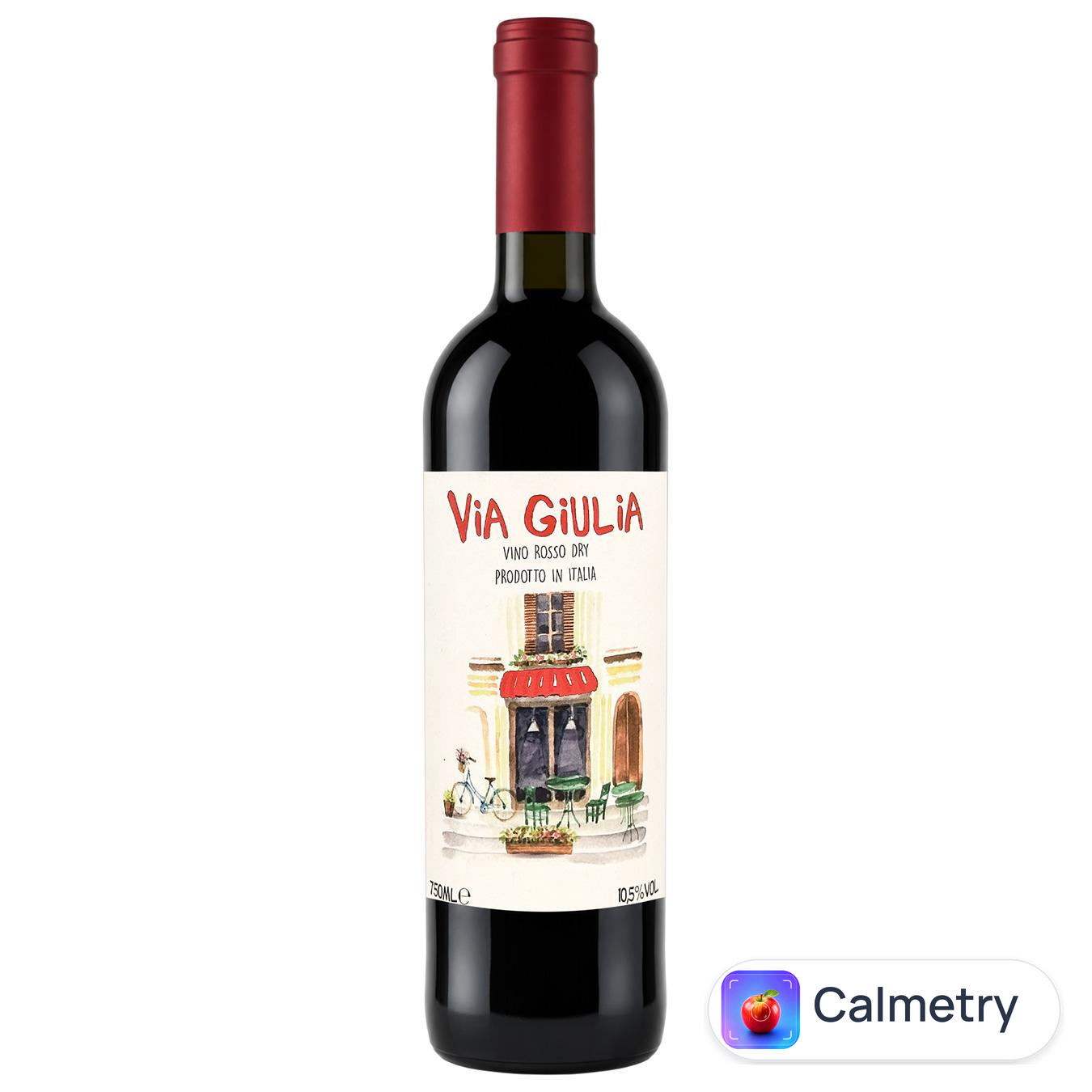 Вино Via Giulia червоне сухе 10,5% 0,75л