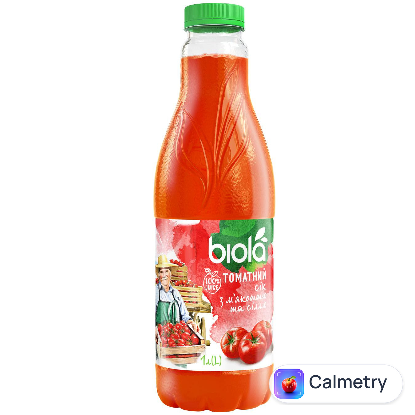 Сік Biola томат 1л — фото продукту