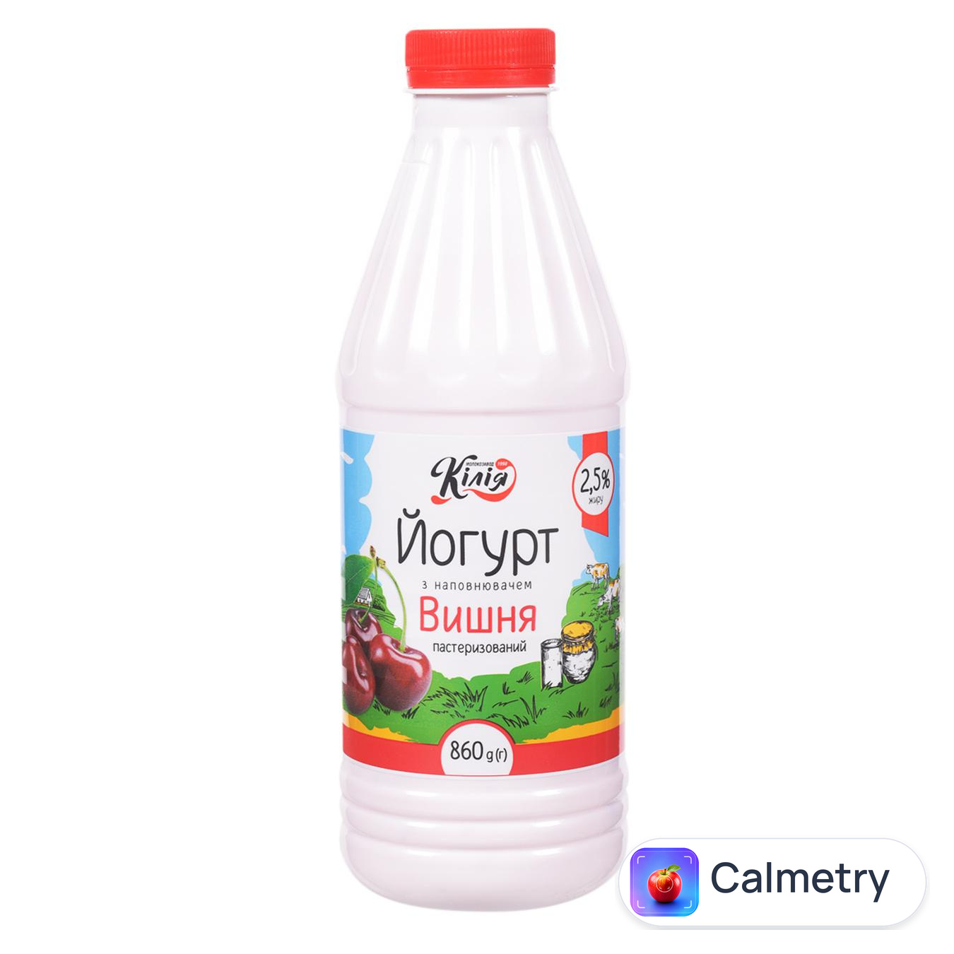 Йогурт Кілія Вишня 2,5% 860г