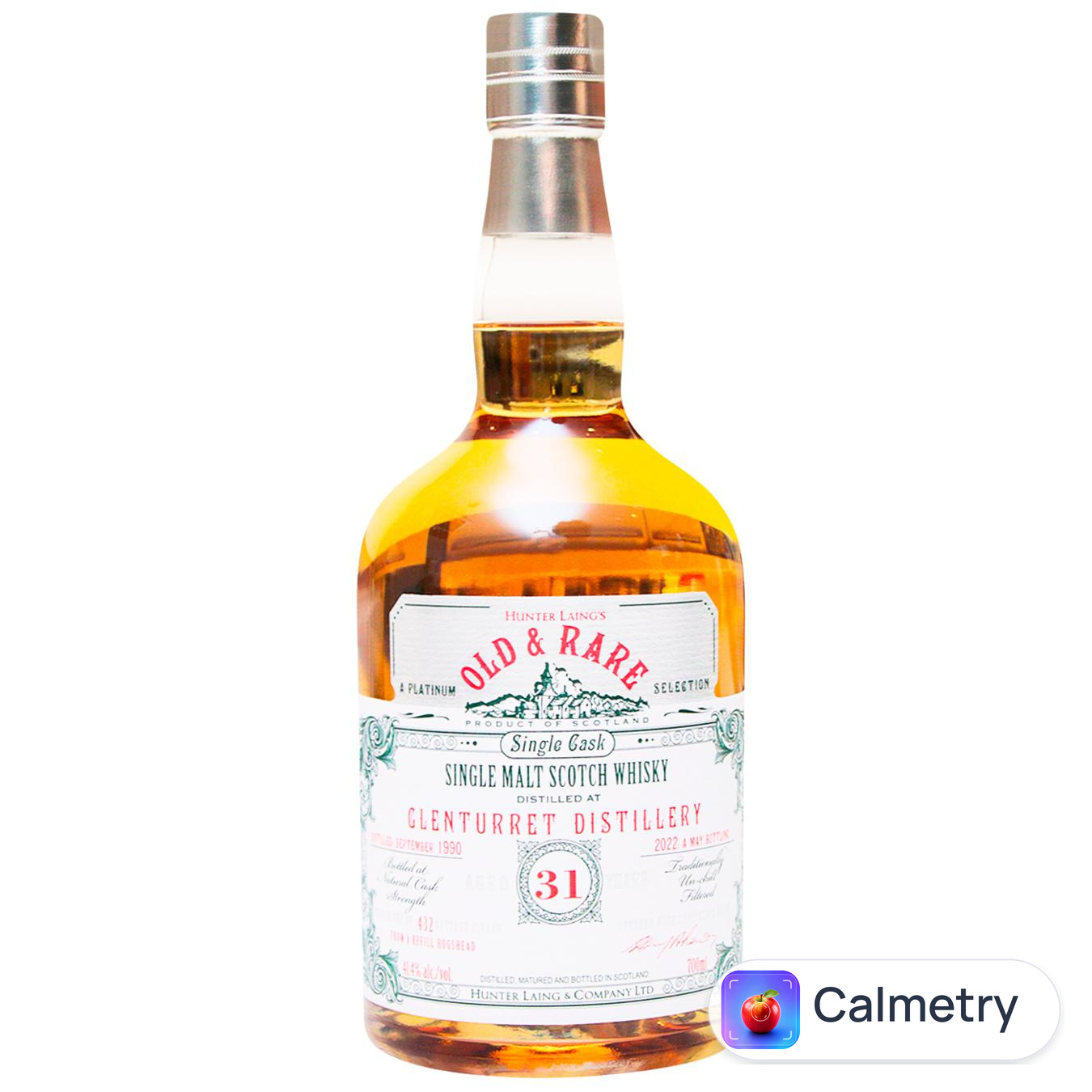 Віскі Old & Rare Glenturret 31 рік 41,4% 0,7л