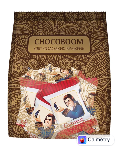Упаковка вафельніх цукерок CHOCOBOOM Gulliver bite size 180 г