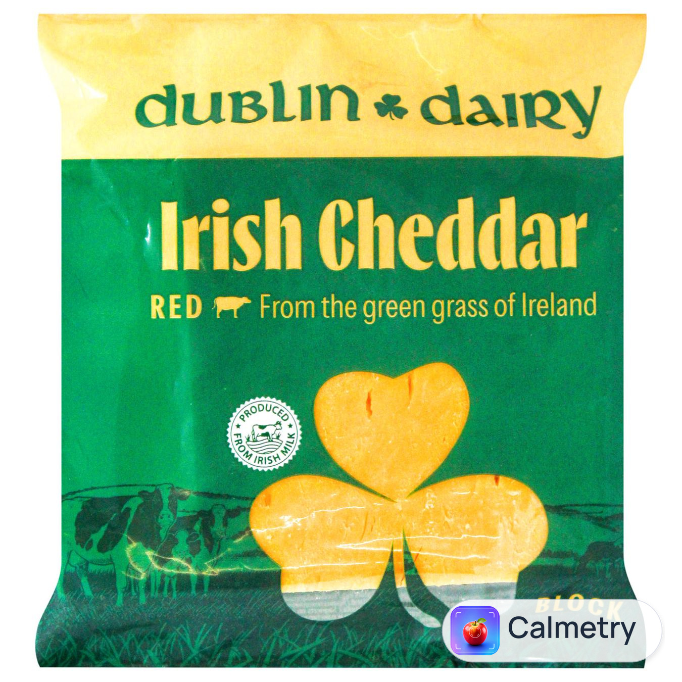 Сир Dublin Dairy Irish Cheddar червоний сичужний 48% 200г