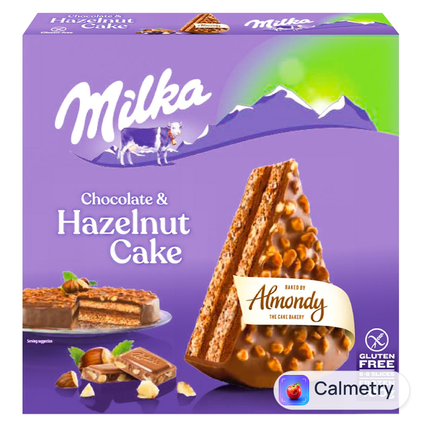 Торт Milka з фундуком заморожений 400г