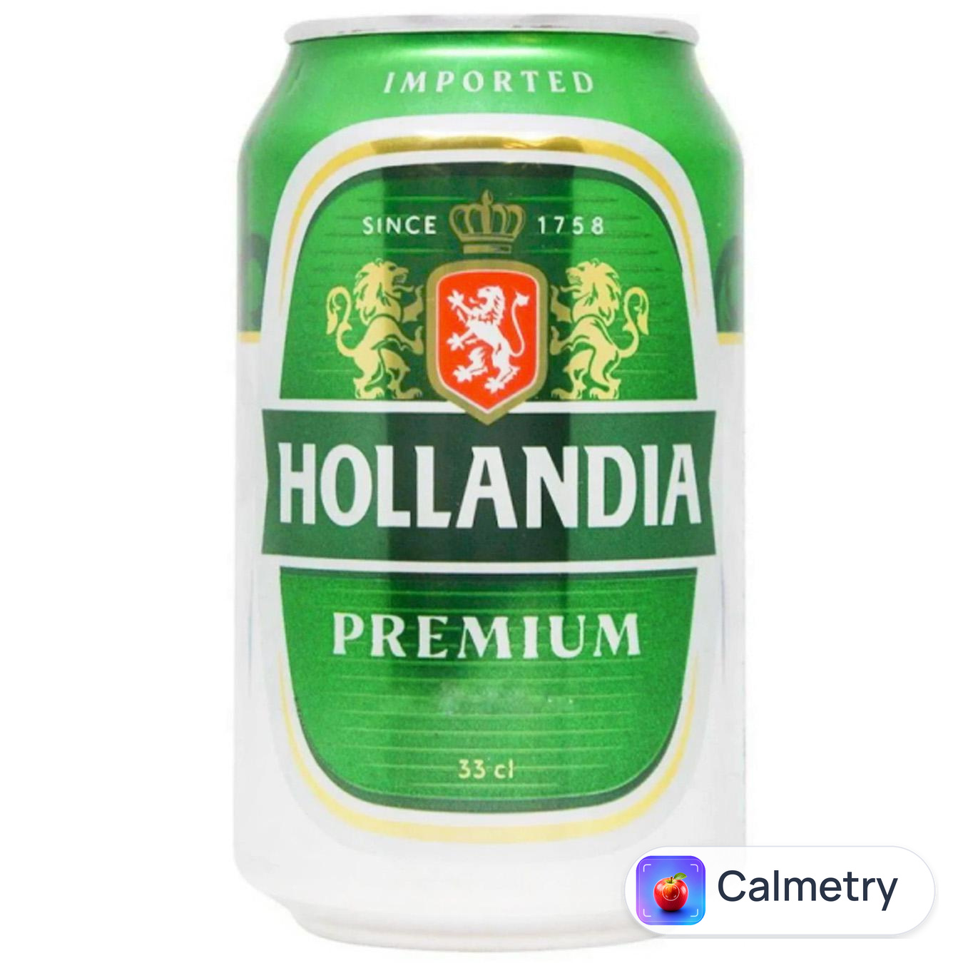 Пиво Hollandia Premium світле 4,5% 0,33л — фото продукту
