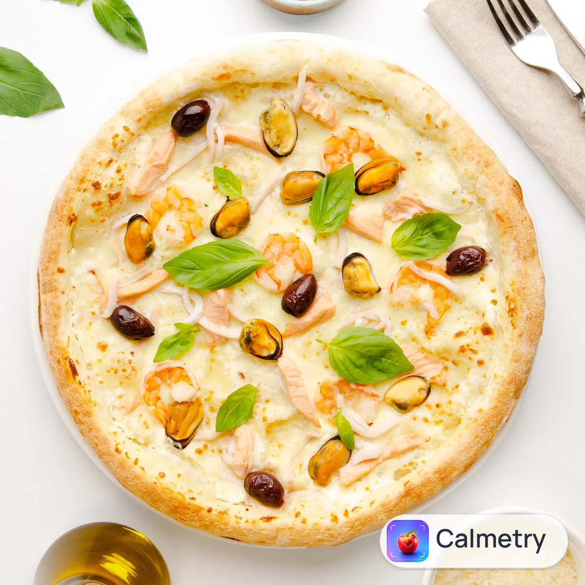 Піца з морепродуктами 490г