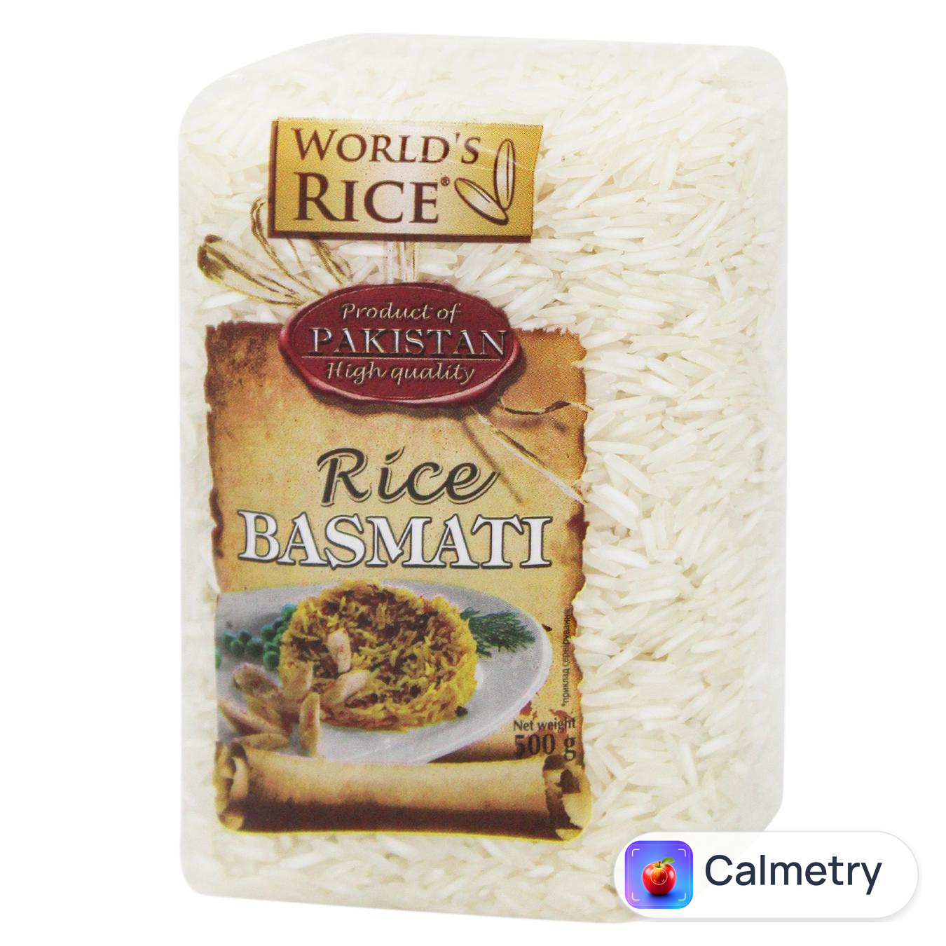 Рис World`s Rice Басматі 500г — фото продукту
