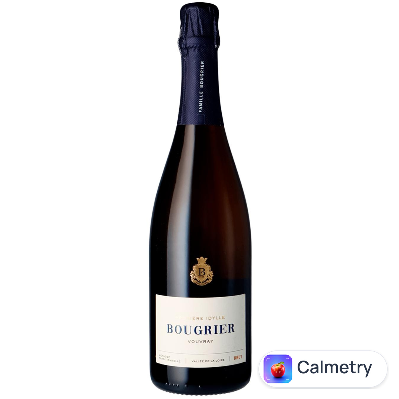 Вино ігристе Bougrier Vouvray Premiere Idylle Brut біле брют 12,5% 0,75л