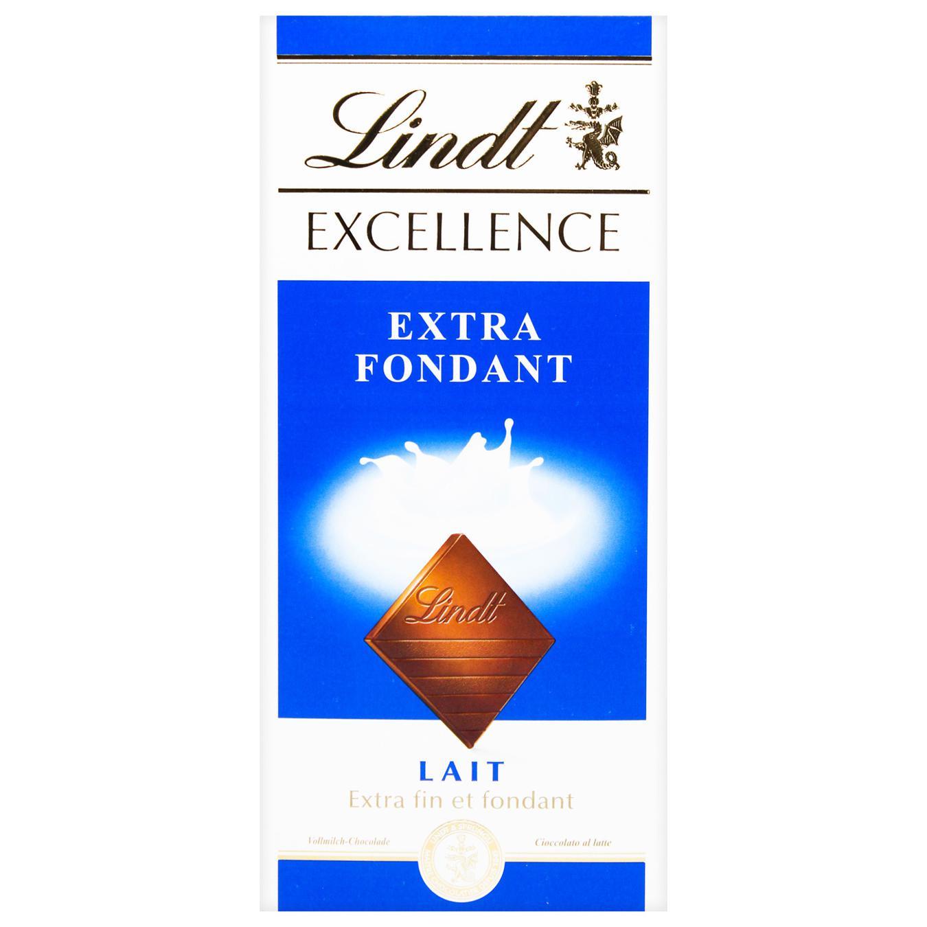 Шоколад молочний Lindt Excellence 100г — фото продукту