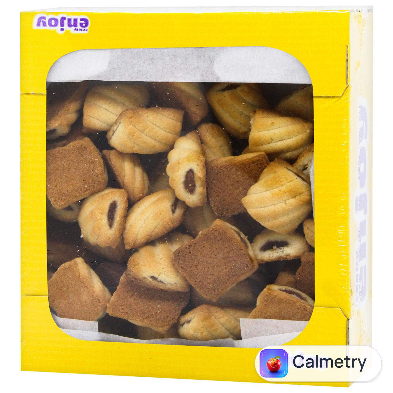 Печиво Really Enjoy Міні Крутасики здобне з яблучним варенням 350г — фото продукту