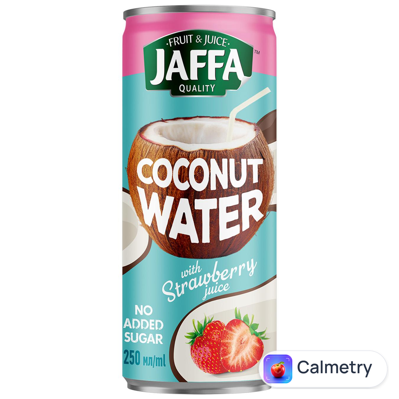 Вода кокосова Jaffa з соком полуниці 250мл