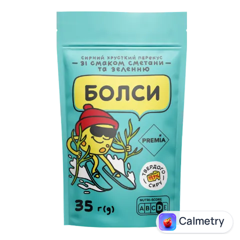 Кульки сирні PREMIA Болси сметана та зелень