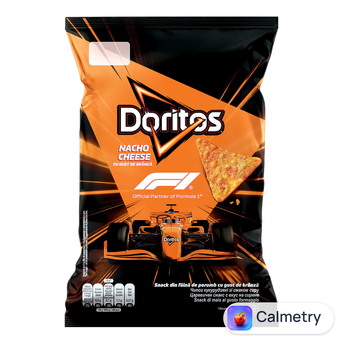 Чипси кукурудзяні Doritos зі смаком сиру 90г