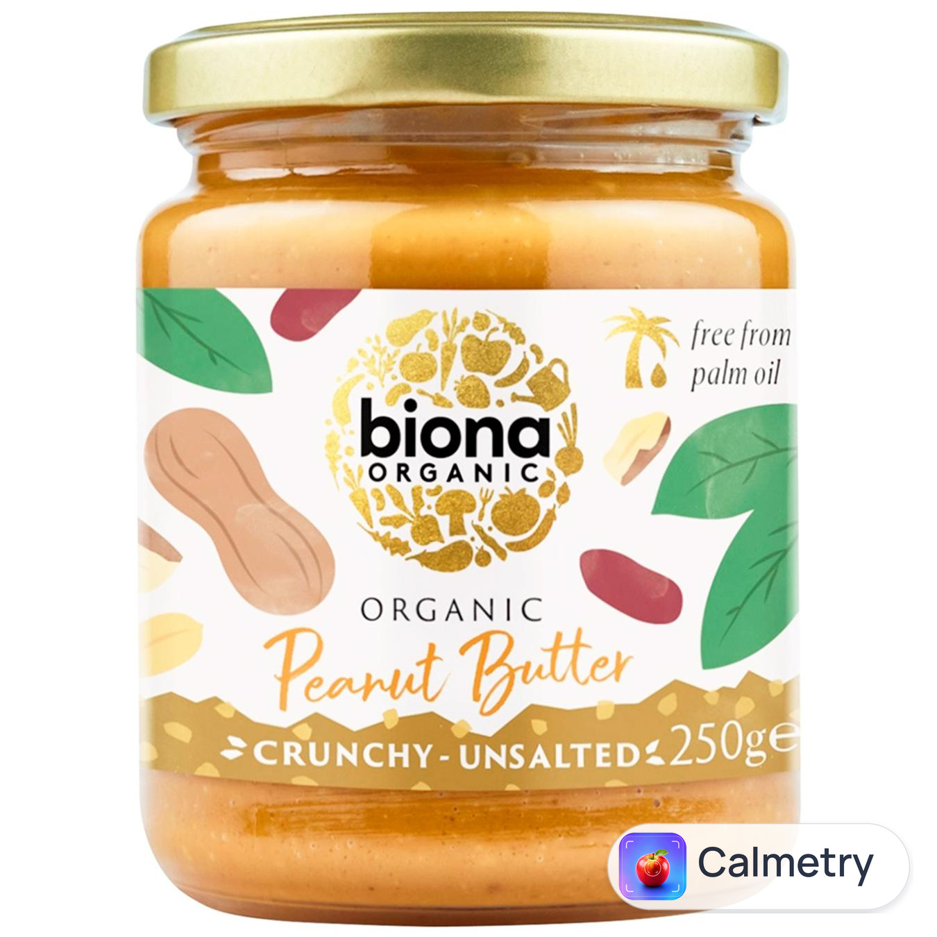 Паста арахісова Biona Organic хрустка без солі 350г