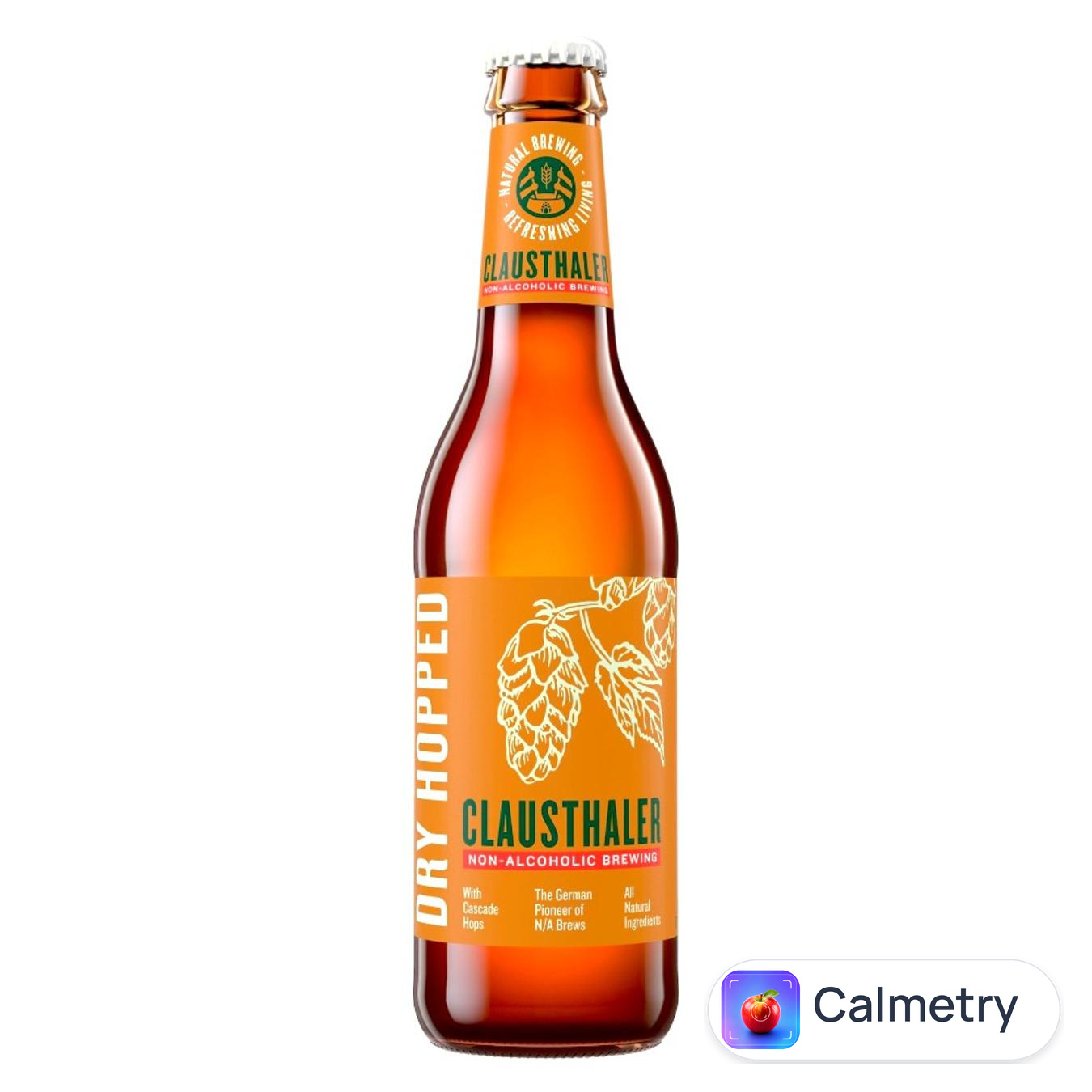 Пиво Clausthaler Dry Hopped світле нефільтроване безалкогольне 0,33л