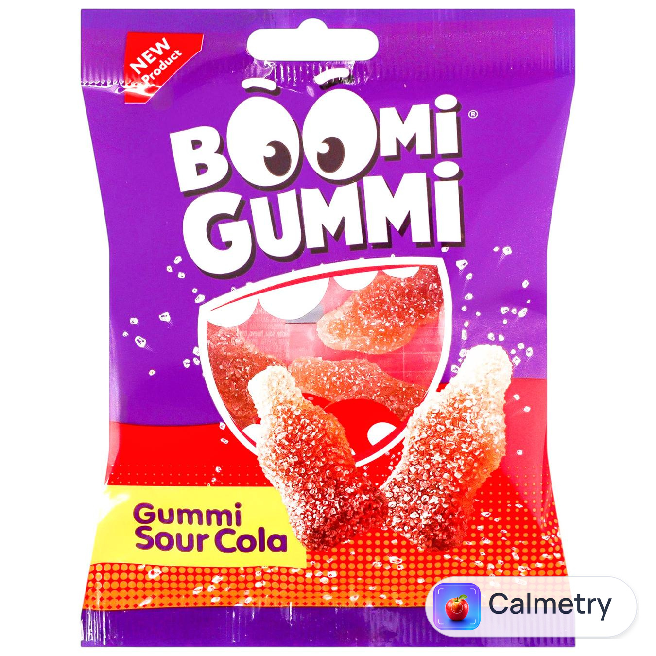 Цукерки Boomi Gummi Sour Cola желейні 70г — фото продукту