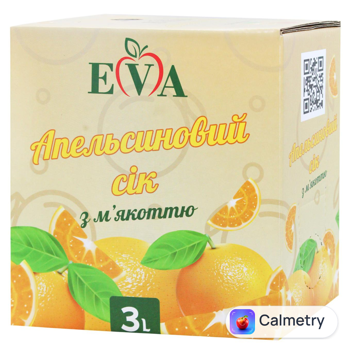 Сік Eva апельсиновий 3л — фото продукту
