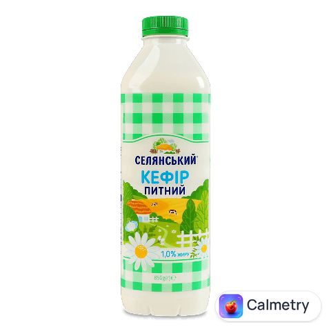 Кефір Селянський питний 1%, 850г