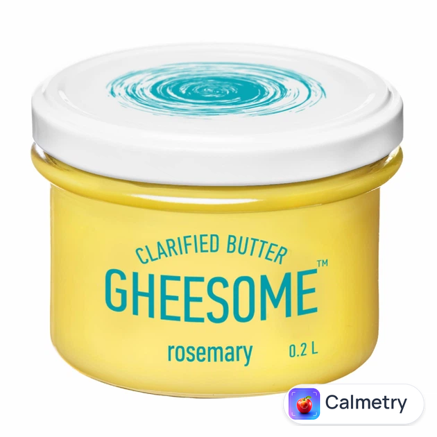 Масло гхі топлене з розмарином GHEESOME, 200 мл