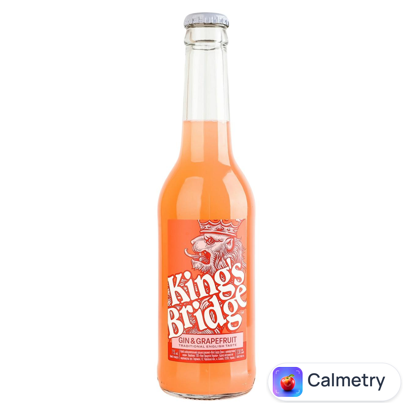 Напій слабоалкогольний King's Bridge Gin & Grapefruit 7% 0,33л