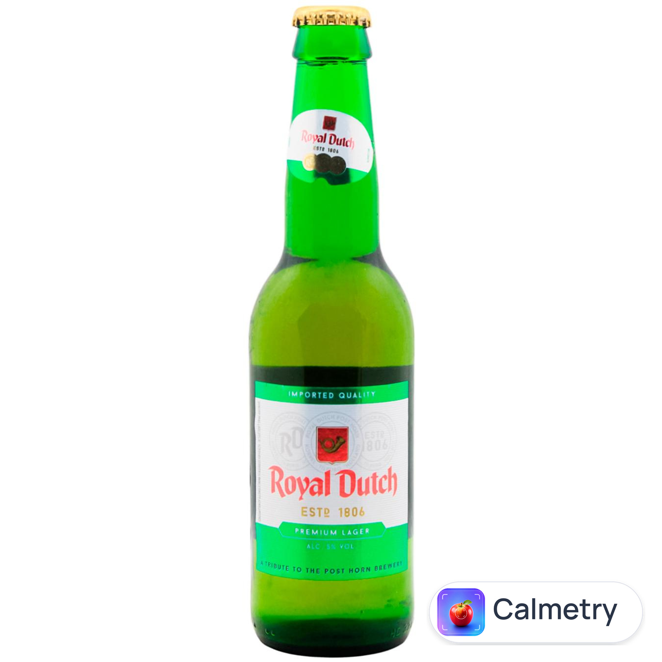 Пиво Royal Dutch Premium Lager світле фільтроване 5% 0,33л
