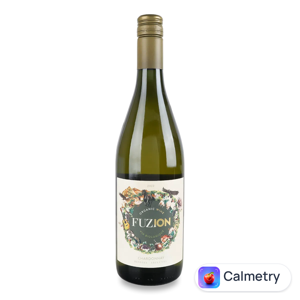 Вино Fuzion Chardonnay Organic біле сухе 0,75л