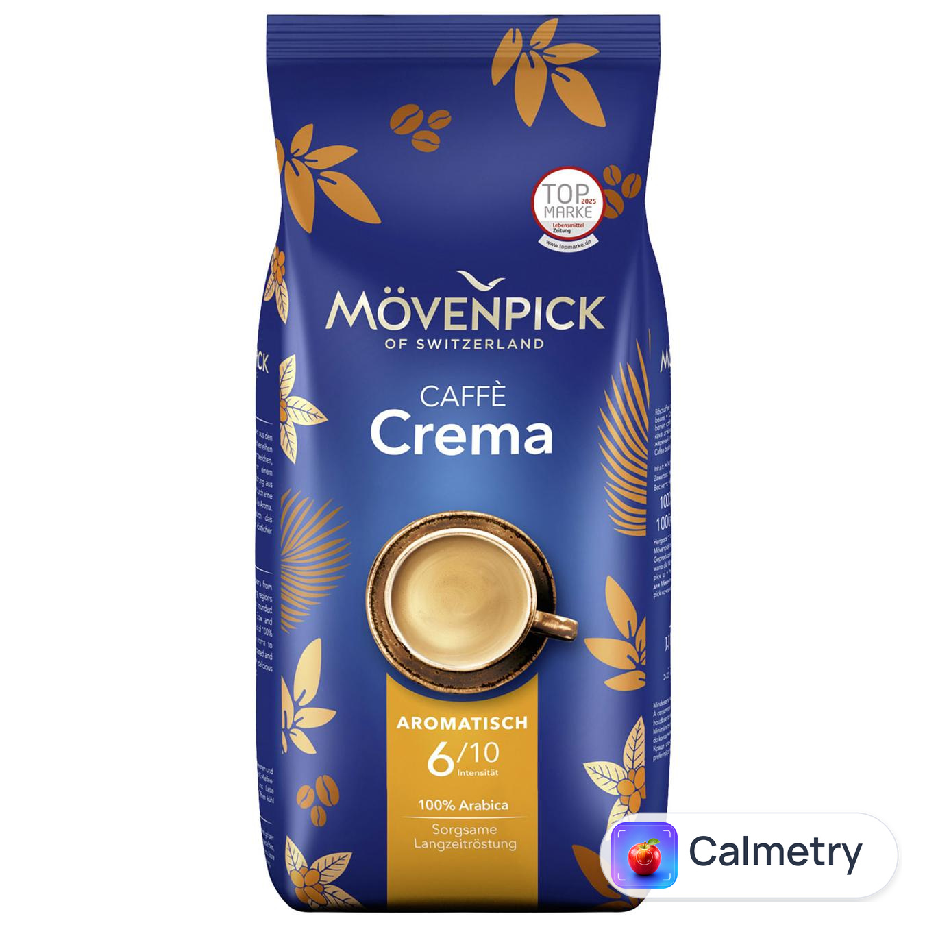 Кава в зернах Movenpick Caffe Crema 1кг